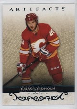 2021-22 Upper Deck Artifacts Turquoise Elias Lindholm #56 0q3
