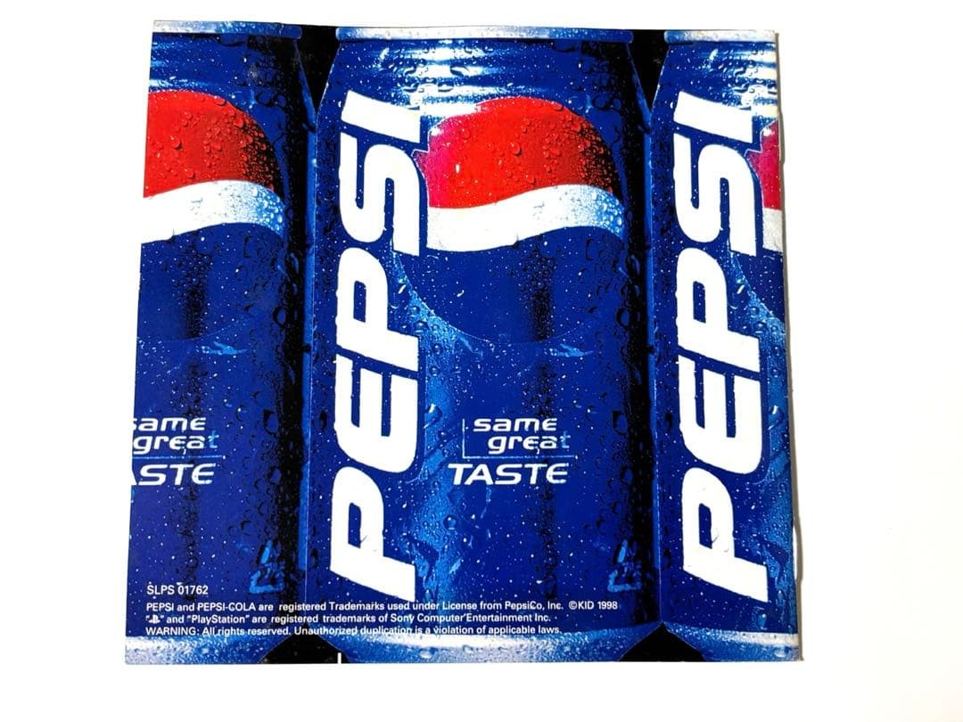 Sony PS1 Playstation 1 Game Pepsiman Pepsi Man DRINK! NTSC-J KID