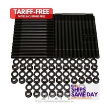 Arp 235-4117 Kit Black Chromoly Head Stud Kit - 6pt Bbc Dart Block Wdart Heads