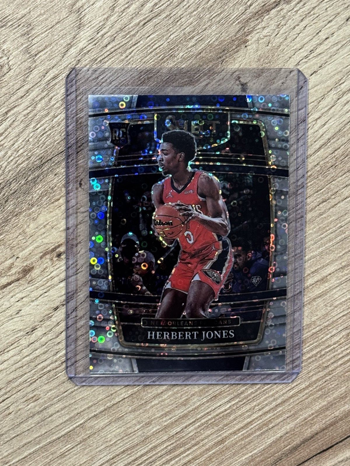 2021-22 Select Herbert Jones Concourse Disco Prizm RC #45 New Orleans Pelicans