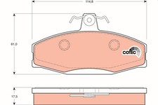 Kits de frein Skoda FAVORIT