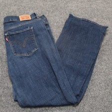 Levi's Classic Boot Jeans Dark Wash Women's Size 16 Medium Rise