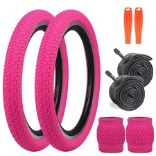 Bike Tire 20 Inch Tires 2 Pack 20 X 2.125 Folding Bead Tyre With 20in Inner T...