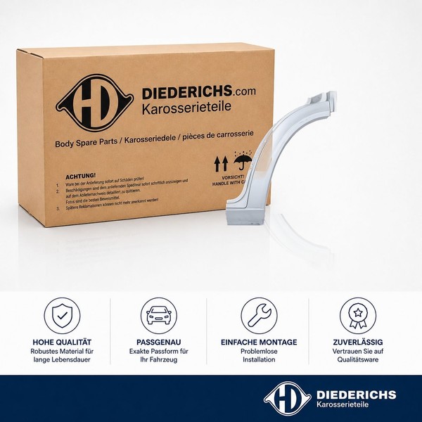 KotflÜGel Vorne Rechts Diederichs 9149032 FÜR Mercedes-image