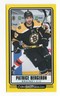 Patrice Bergeron P-7 2021-22 O-Pee-Chee Premier Tallboys Yellow Bruins Card