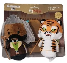 Hallmark Itty Bittys King Ezekiel & Shiva (AMC - The Walking Dead) NWT Plush Toy