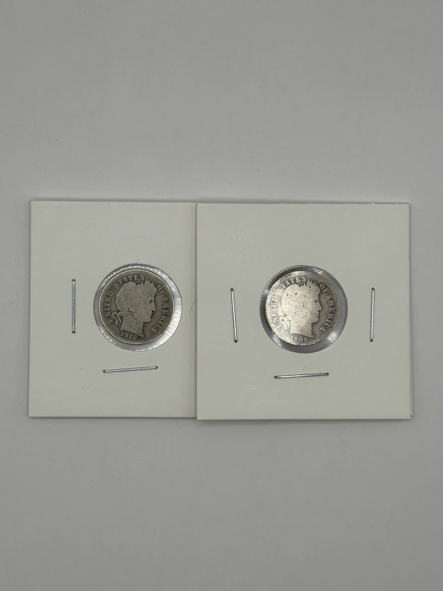 未经认证1905 年理发美分硬币(1892-1916) | eBay