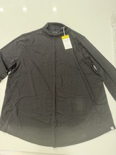 Figs Supersoft Longsleeve Underscrub Black Mock Neck Top