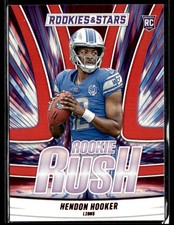 2023 Panini Rookies & Stars #RR-6 Hendon Hooker Rookie Rush Football Card 1101D