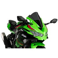 Puig Z-RACING Windschutzscheibe FUR Kawasaki ZX-4R Ninja 24-25 Dunkel Getont