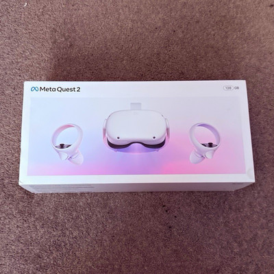 Meta Quest 2 Standalone VR Headset 128GB Storage Capacity, White