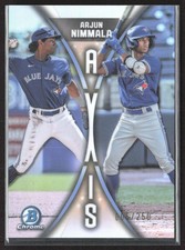 2025 Bowman Draft Arjun Nimmala Axis Refractor /250 Toronto Blue Jays