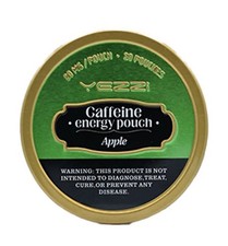 YEZZI Caffeine Energy Pouches Apple 80mg (x100) BULK DEAL | FAST DISPATCH UK