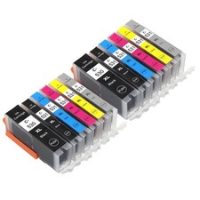12 Compatible PGI-530 CLI-531 Ink Cartridges for Canon PIXMA TS8750 TS8751 (Set)