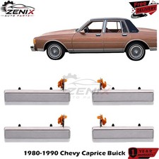 New Outside Door Handles For 1980-1990 Chevy Caprice Buick Olds Chrome Set Of 4