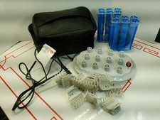 Calista Tools Hot Rollers Long Style Set L12Base Tested Working 12 Rollers