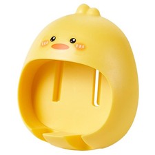 Wall Mounted Toothbrush Holder No Drill Toothbrush Storage Organizer Stand Se...