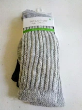 Gold Toe Women's Lodge Collection Slub Boot Crew Socks 2 Pair