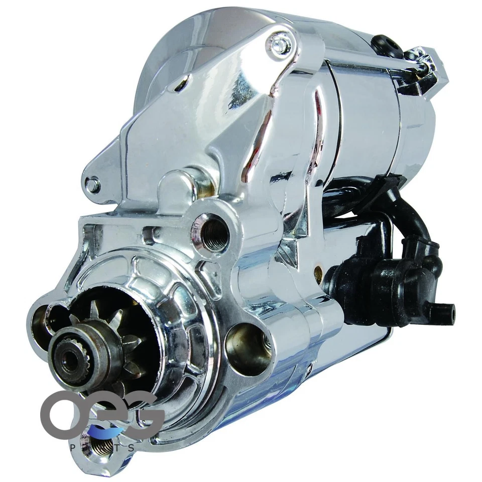 Nuevo arrancador cromado para Harley Davidson XL1200X Forty-Eight 2010-2022 128000-8456 Foto 2 de 4