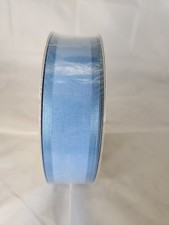 Members Mark Premium Wired Edge Ribbon 1.5" W x 50 Yards Blue