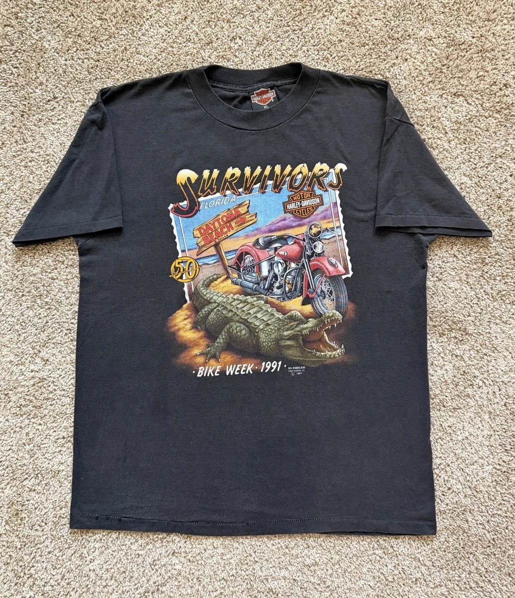 Harley-Davidson Regular Size XL Vintage T-Shirts for Men for sale