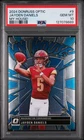 2024 Donruss Optic Jayden Daniels My House!  PSA 10 Rookie Washington #9