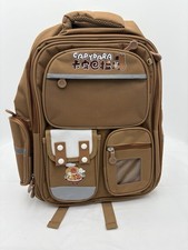 Cute Capybara Backpack, Cartoon Large Capacity Backpack, Durable Casual Bag, NOB