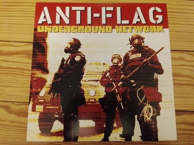 ANTI-FLAG Underground Network (2001) 1st US Pressing NOFX Pennywise Rise Against