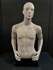 Male Mannequin Window Display Man Doll Bust, Full Figure