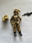 Vintage GI Joe Dusty Action Figure 1985 Hasbro EXC w/Access.