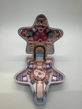 Vintage 1992 Polly Pocket Bluebird Fashion Fun Star Compact Only No Doll
