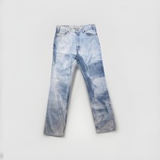 Vintage Levis 517 Jeans Mens 36x36 Blue Denim Sun Faded Bootcut 90s Made In USA