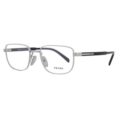 Prada Demo Rectangular Men's Eyeglasses PR B51V 1BC1O1 53 PR B51V 1BC1O1 53