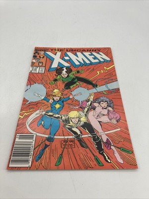 UNCANNY X-MEN #218 (Marks Jewelers Insert Newsstand Variant) Marvel Comics 1987