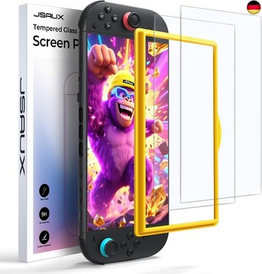 JSAUX 2er-Pack Entspiegelte Schutz Glas für Nintendo Switch 2, Mattes 