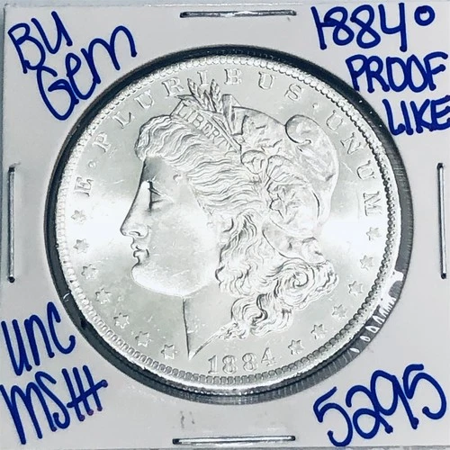 1884 O BU UNCIRCULATED MORGAN SILVER DOLLAR AUTHENTIC U.S.MINT FREESHIPPING 5295