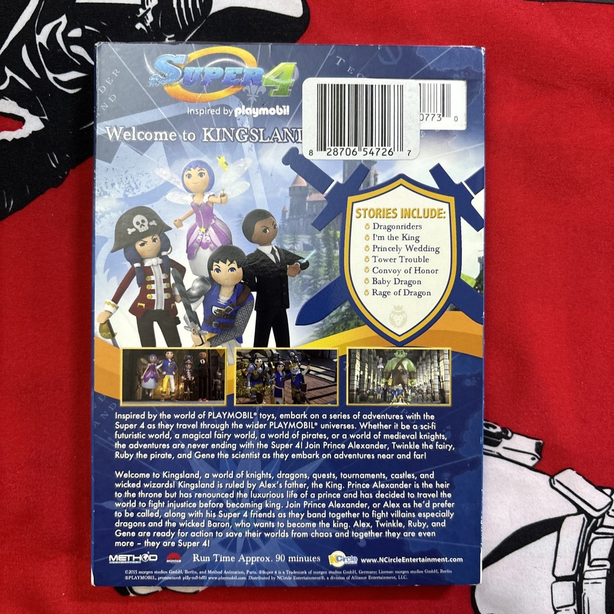 Super 4: Welcome to Kingsland! (Brand New DVD 2015 Playmobil