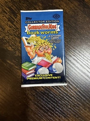 2022 Topps Garbage Pail Kids GPK Book Worms New/Factory Sealed Hobby Pack