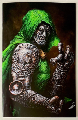 DOCTOR DOOM SKETCHBOOK VOL 2   JOHNNY DESJARDINS   LTD 100   2025 MEGACON   NM+