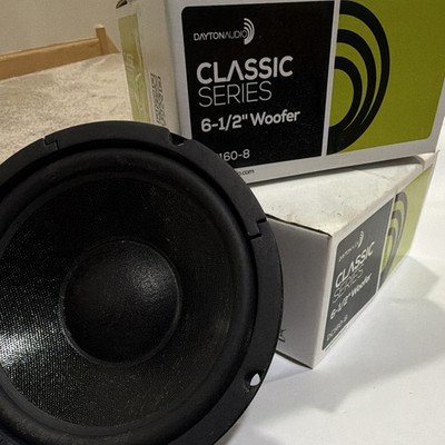 Dayton Audio Classic Series 6-1/2'' Woofer Driver DC160-8 8 Ohm. Pair