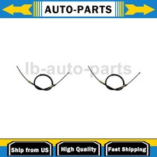 Rear Parking Brake Cable Dorman 2pcs For 1976 Oldsmobile 98 7.5l