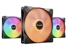 be quiet LIGHT WINGS LX 140mm PWM BL127 140mm ARGB LED Case Fan - Triple Pack