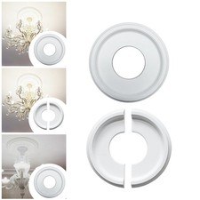 Ceiling Medallion Light Fixture Cover Plate Lamp Base Lighting Accessory Easy