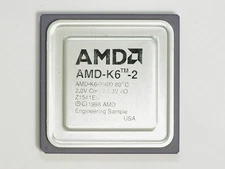 AMD K6-2/400 80C 2.0V Core 3.3V IO Z1541EK ES CPU Engineering Prototype