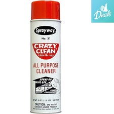 PLZ AEROSCIENCE Crazy Clean All-Purpose Cleaner 19 oz | Non-Abrasive & Odor-Free 0.45 per fl oz