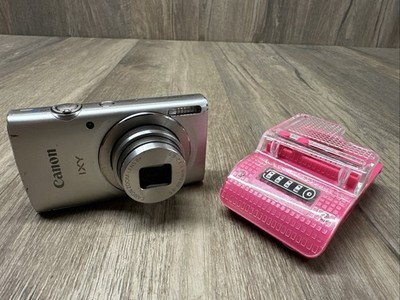 Canon IXY 180 PowerShot Digital Camera Silver Japan - READ Canon IXY 180 PowerShot Digital Camera Silver Japan - READ