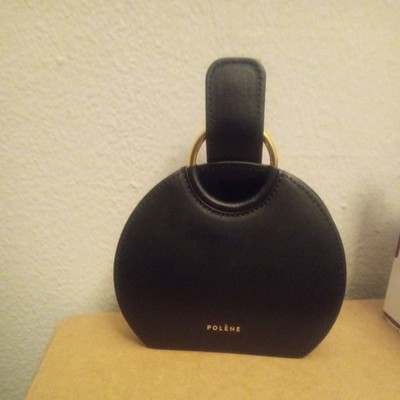 POLENE NUMERO SIX  HANDBAG IN Black  BRAND NEW