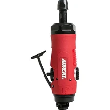 AirCat 6290 .7 hP Reversible Composite Straight Die Grinder. Small. Red