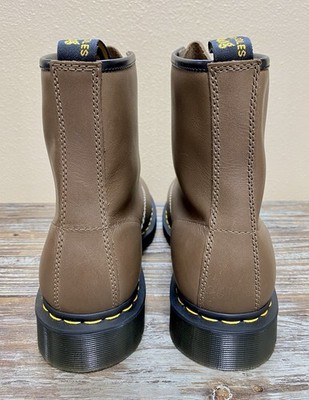 Dr. Martens 1460 Artimus Brown Smooth Leather Lace Up Boots  display picture 3