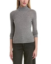 Bruno Magli Classic Turtleneck Wool  Cashmere-Blend Sweater Women's